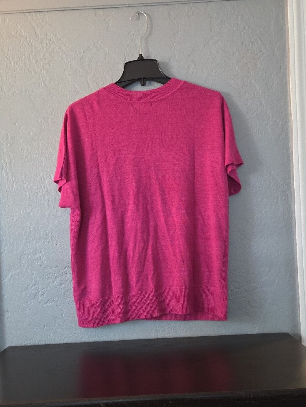 Banana Republic Short Sleeve Crewneck Sweater - Pink - Picture 8 of 8